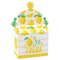 Big Dot of Happiness So Fresh - Lemon - Treat Box Party Favors - Citrus Lemonade Party Goodie Gable Boxes - Set of 12